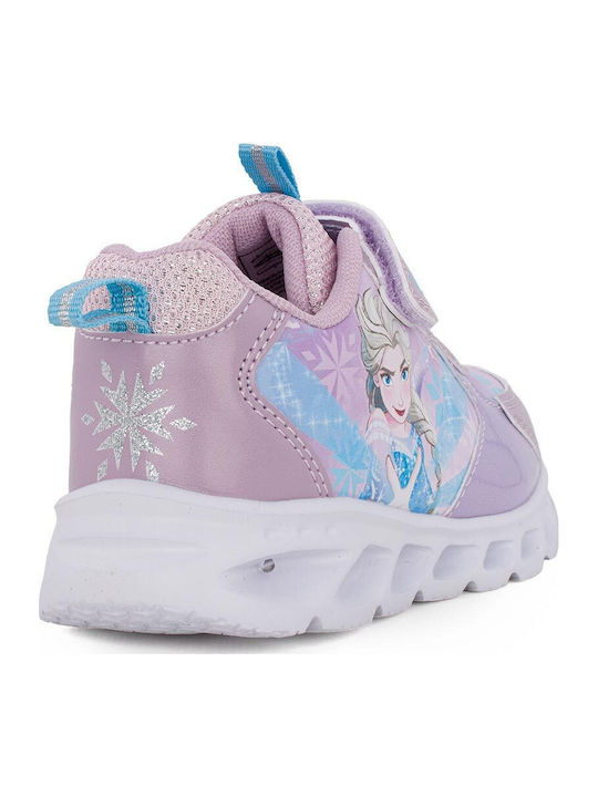 Kids Sneakers with Lights Lilac