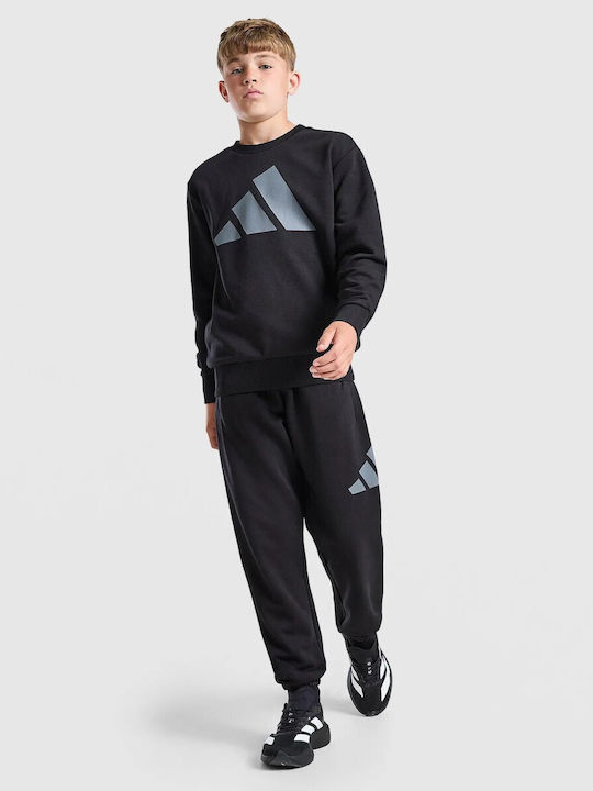 Kids Sweatpants Set Black