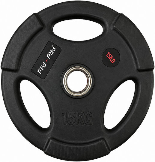 Profit Olympic Type Metal Strength Training Plate 1 x 15kg Φ50mm with Handles