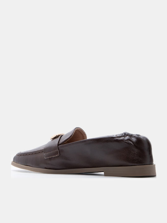 Women's Moccasins In Brown Colour