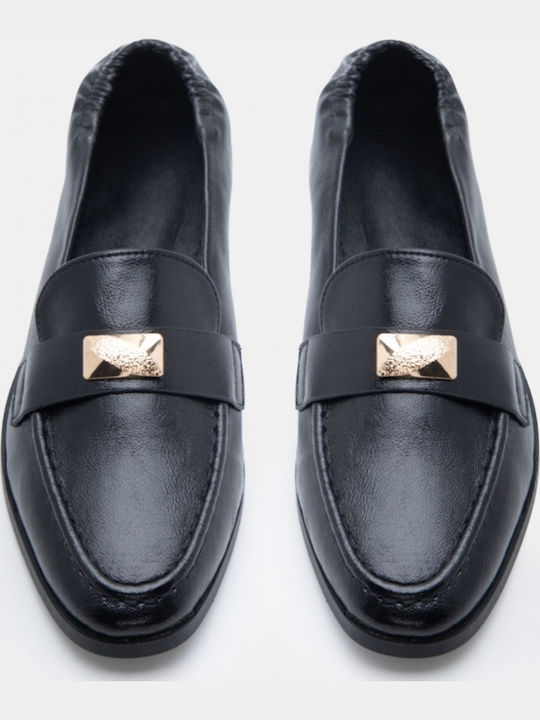Damen Mokassins in Schwarz Farbe