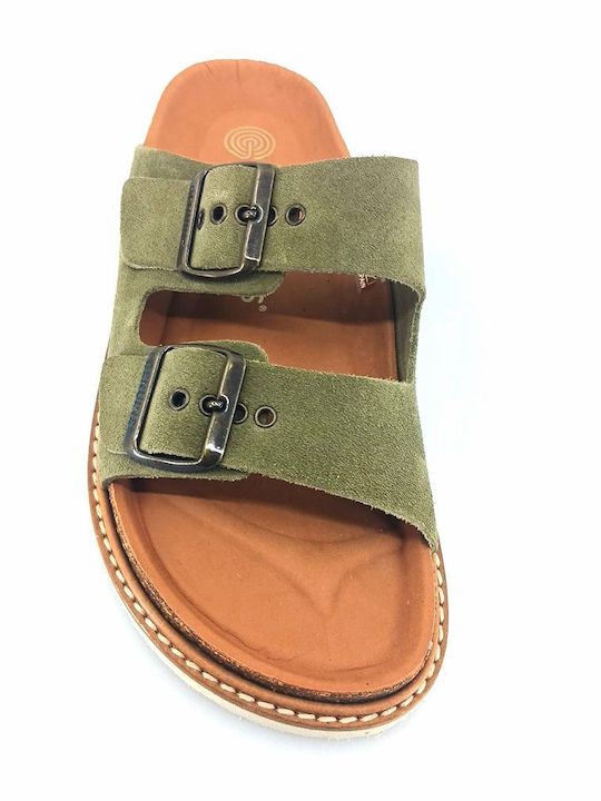 Women's Anatomic Green Sandals