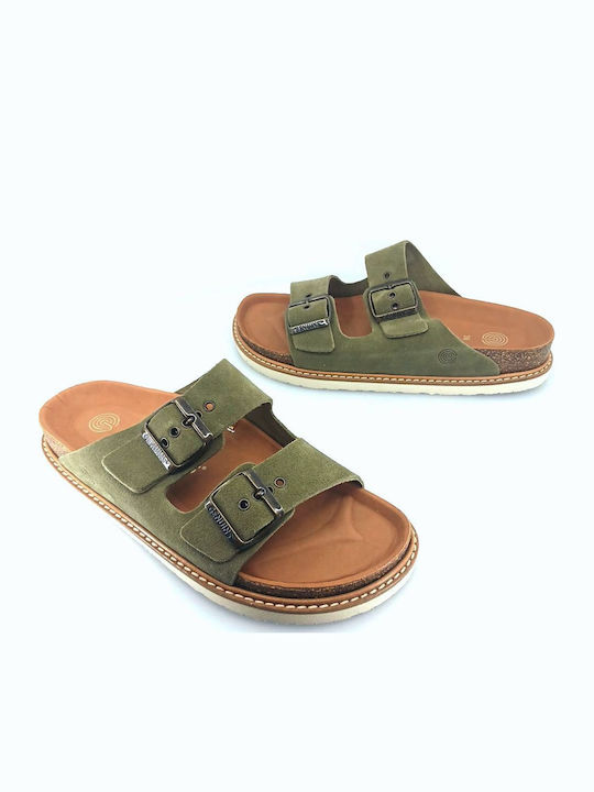 Women's Anatomic Green Sandals