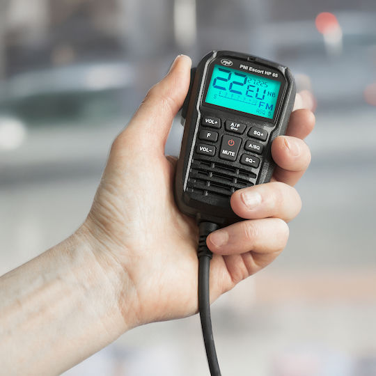 PNI Escort HP 65 ASQ CB-Autokennleuchte mit Farbigem Display