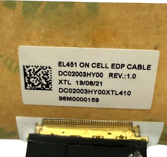 Καλωδιοταινία Οθόνης για Laptop Lenovo Ideapad S540-14 S540-14iml 81v0 S540-14api 81qx Air-14iwl