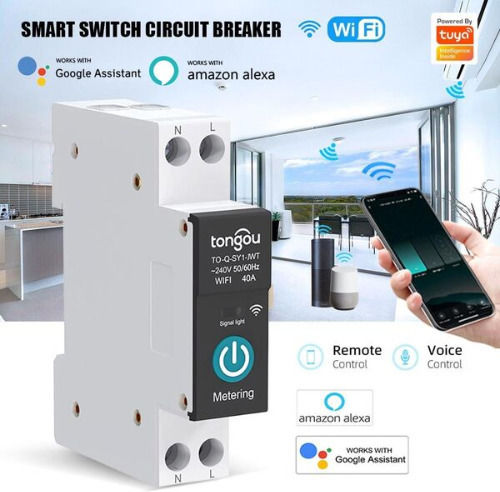 Tongou Tongou 16A 1-Pole WiFi General Use Panel Push Button Switch 16A