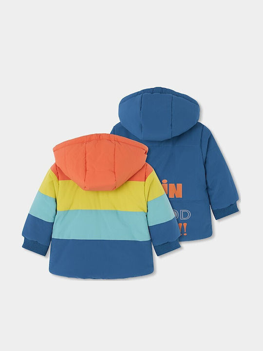 Parka Scurt Multicolor