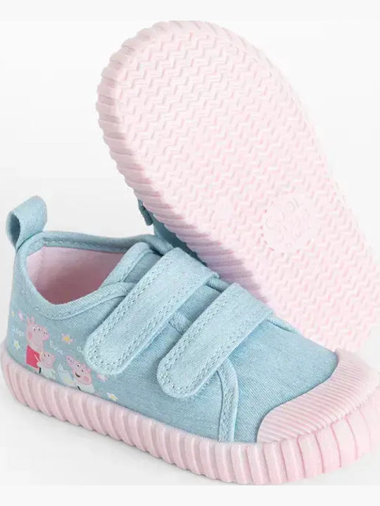 Kinder Sneaker mit Bügel- und Schleifenverschluss Blau