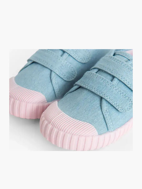 Kinder Sneaker mit Bügel- und Schleifenverschluss Blau