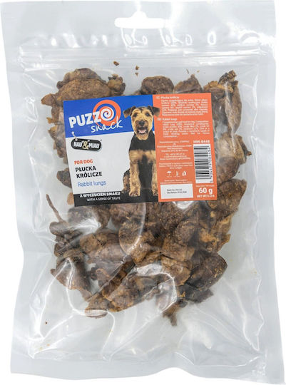 Hau & Miau Λιχουδιά Σκύλου με Κουνέλι και Λαγό 60gr