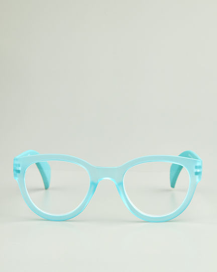Sequoia Lesebrillen +4.00 in Hellblau Farbe S8525-green4