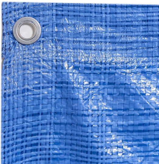 Multifunctional Tarp 4x5 M 55 G/m² Household Professional Use Blue