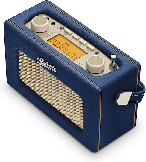 Roberts Revival Uno Solar Φορητό Ραδιόφωνο Ηλιακό DAB+ με Bluetooth Midnight Blue
