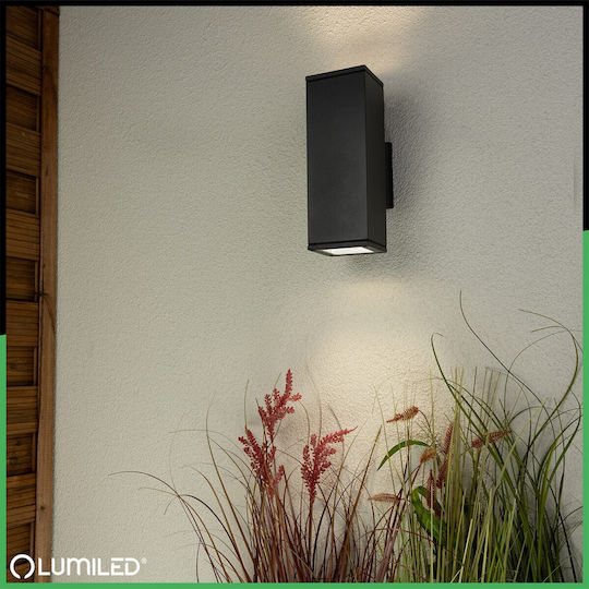 Outdoor Garden Light Wall-Mounted Front Light GU10 LED IP65 Akante Lumiled