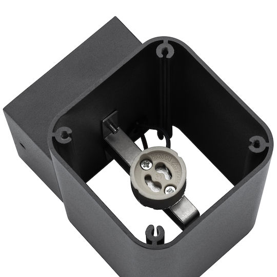 Iluminat Exterior De Grădină Iluminat Montat Pe Perete Fațadă Gu10 Led Ip54 Epsilo Lumiled