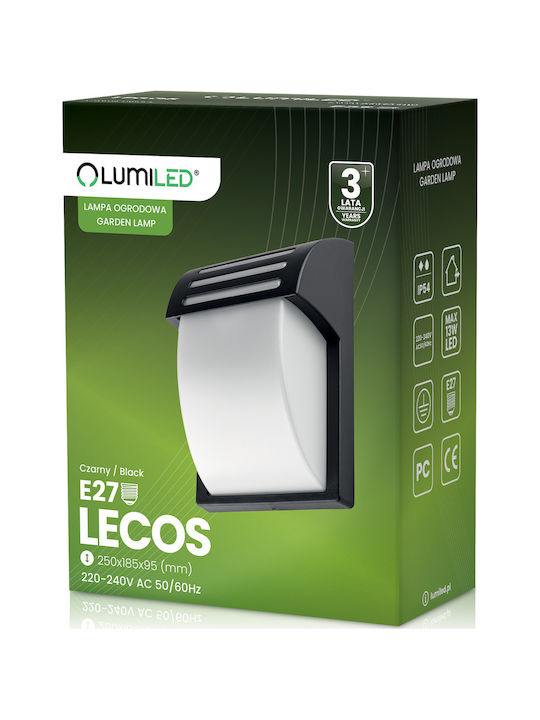Lecos Lumiled Wandmontierte Außenbeleuchtung E27 Integrierte LED 25cm