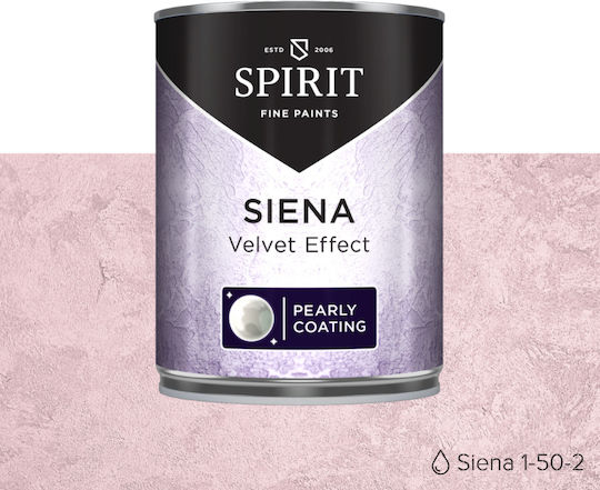 Spirit Siena декоративна мазилка Pearl Sheen Cloud Tool 1l перлено розова
