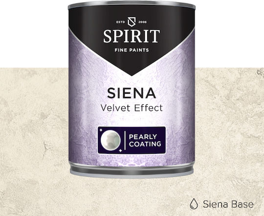 Spirit Siena декоративна мазилка Pearl Sheen Cloud Tool 1l бяла