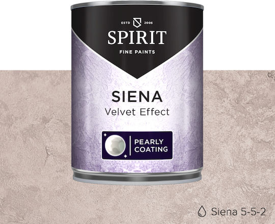 Декоративна мазилка Spirit Siena Pearl Shimmer Cloud Tool 1l Светлокафява
