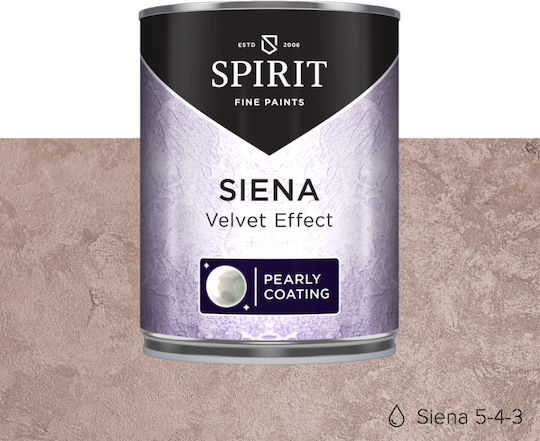 Декоративна мазилка Spirit Siena Pearl Shimmer Cloud Tool 2.5l кафява
