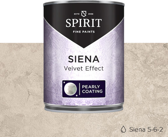 Декоративна мазилка Spirit Siena Pearl Shimmer Cloud Tool 1l Светлобежова