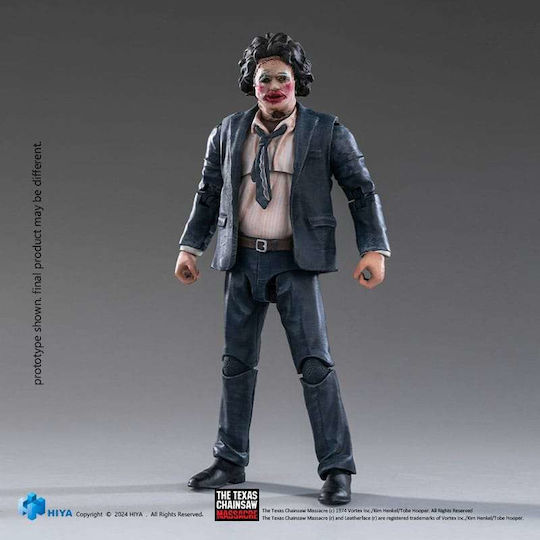 Texas Chainsaw Massacre 1974 Exquisite Mini Action Figure Scale 1/18 Pretty Woman Mask Size 11cm