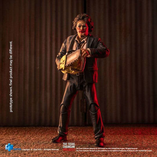 Texas Chainsaw Massacre 1974 Exquisite Mini Action Figure Scale 1/18 Pretty Woman Mask Size 11cm
