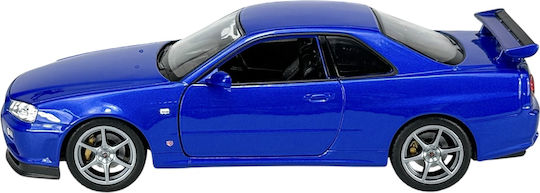 Welly Gt-r Количка Мащаб 1:24