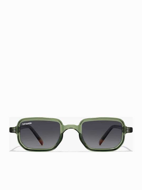 D.Franklin Green Sunglasses With Frame