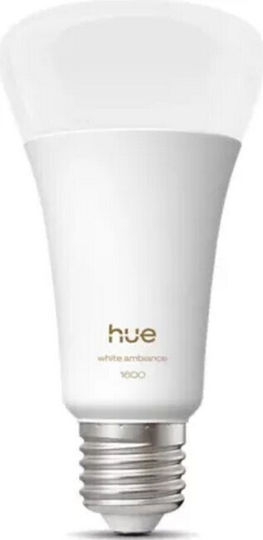 Philips Hue LED Bulb for E27 Socket and A67 Shape 1600lm