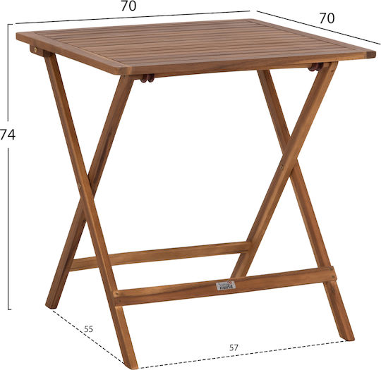 Garten- und Outdoor-Möbelsets Typsatz Esstisch 3 Stück Natur Garten- und Outdoor-Möbelsets Typsatz Esstisch 3 Stück Natur
