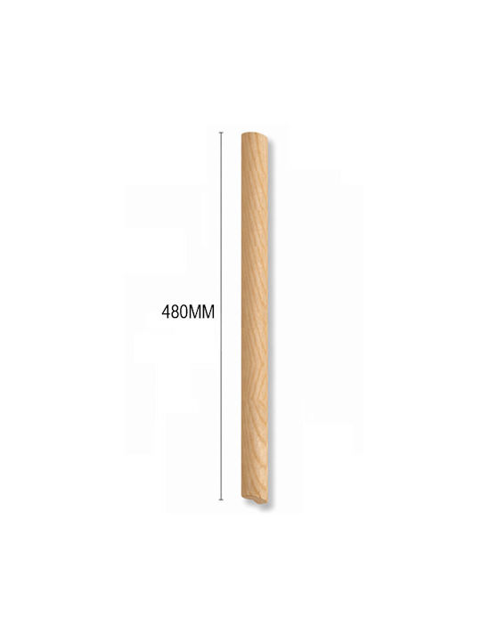Finetto Möbelgriff aus Massiv Eichenholz mit Lochabständen 640mm 273-UPR0311#64