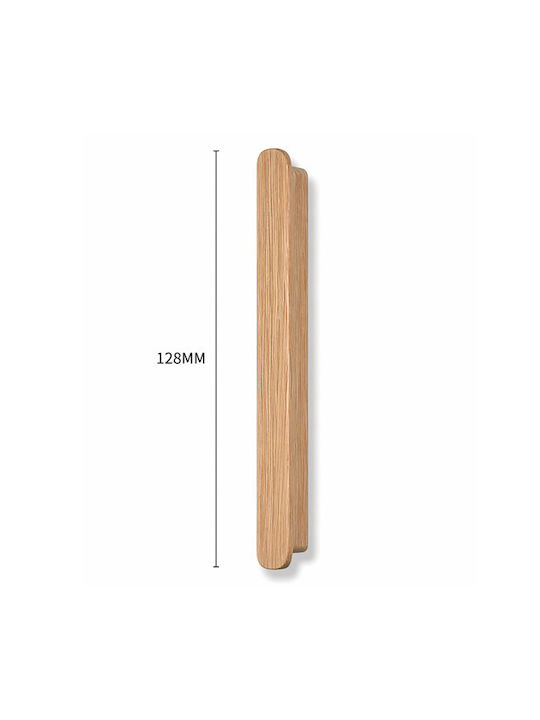 Finetto Möbelgriff aus Massiv Eichenholz mit Lochabständen 800mm 273-UPR0461#80