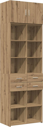 Artisan Bibliotheken Braun 2Stücke 70x42.5x225cm