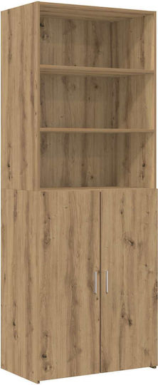 Bookcases Artisan Brown (2 Pieces) 70x42.5x225cm
