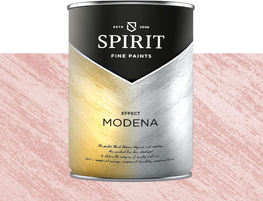 Декоративна Боя Spirit Modena Кварцов Пясък Перлени Пигменти 2.5л Розов Пепел