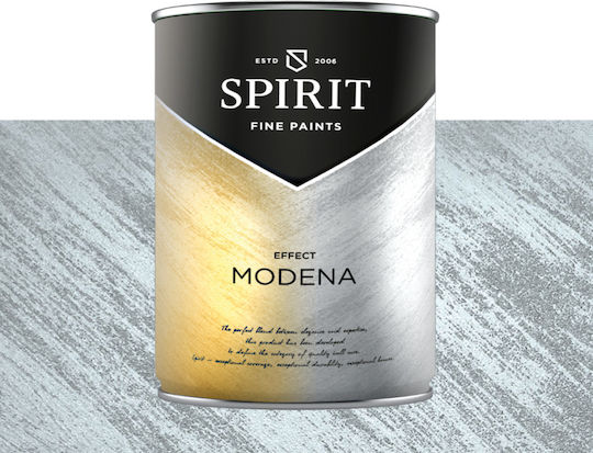 Decorative Paint Spirit Modena Pearl Pigments Effect Brush 2.5l Light Blue Melange