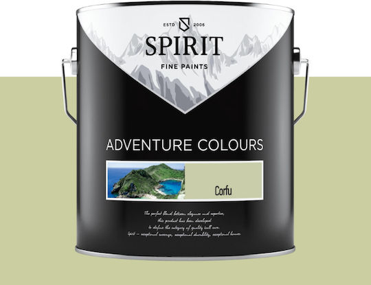 Spirit Adventure Colours Corfu Стенна Боя Лесна За Поддръжка Чиста 2.5л Светлозелен