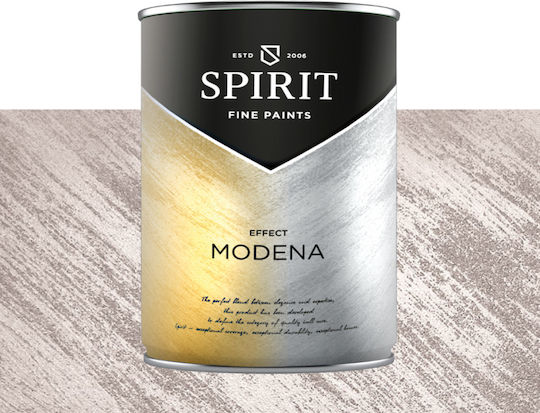Декоративна Боя Spirit Modena Quartz Пясъчен Перлен Пигмент 1л Светлобежов Меланж