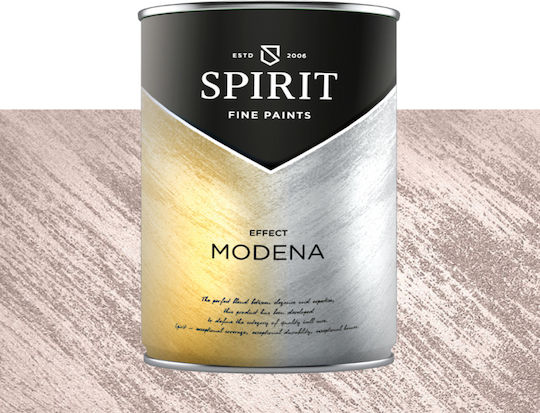 Декоративна Боя Spirit Modena Quartz Пясък Перлени Пигменти 2.5л Бежово Розово