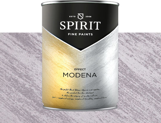 Dekorative Farbe Spirit Modena Perlenpigmenteffekt Pinsel 1l Lila-Grau