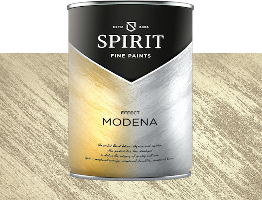 Декоративна Боя Spirit Modena Quartz Пясъчен Перлен Пигмент 2.5л Жълто Бежов
