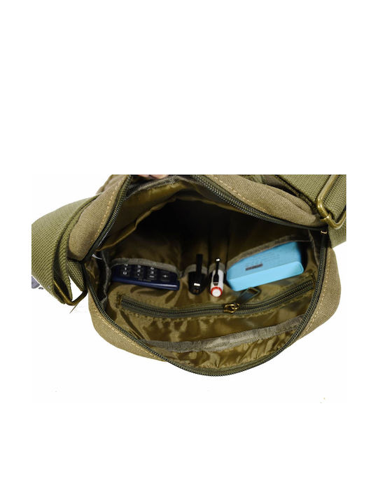 Men's Shoulder / Crossbody Bag Khaki