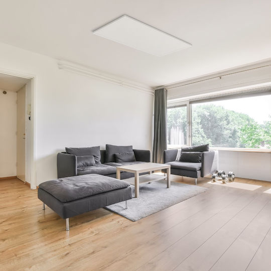 Ambianzza Panou de Încălzire cu Infraroșu de Tavan 900W Alb 123cm