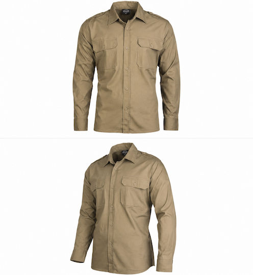 Mil-Tec Feldhemd Ripstop Coyote