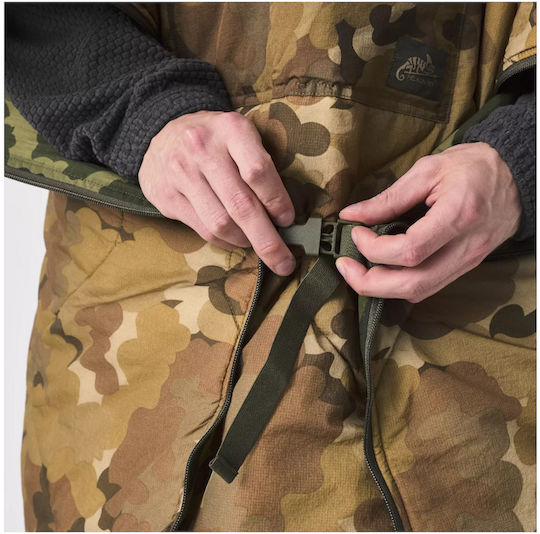 Poncho Helikon-Tex Reversibil Swagman Roll Poncho Termic Multifuncțional Mitchell Camo Leaf Mitchell Camo Clouds