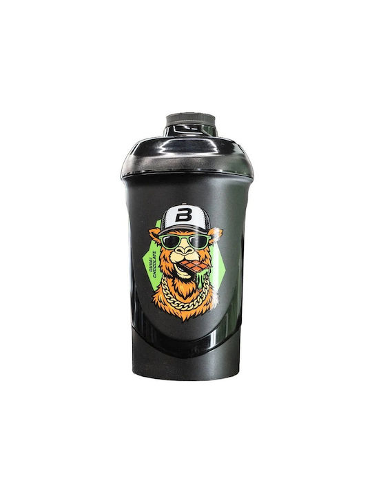 Biotech USA Protein Shaker 600ml Plastic Black