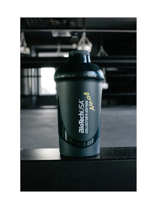 Biotech USA Protein Shaker 600ml Plastic Black