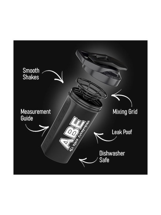 Applied Nutrition Plastic Protein Shaker 700ml Black