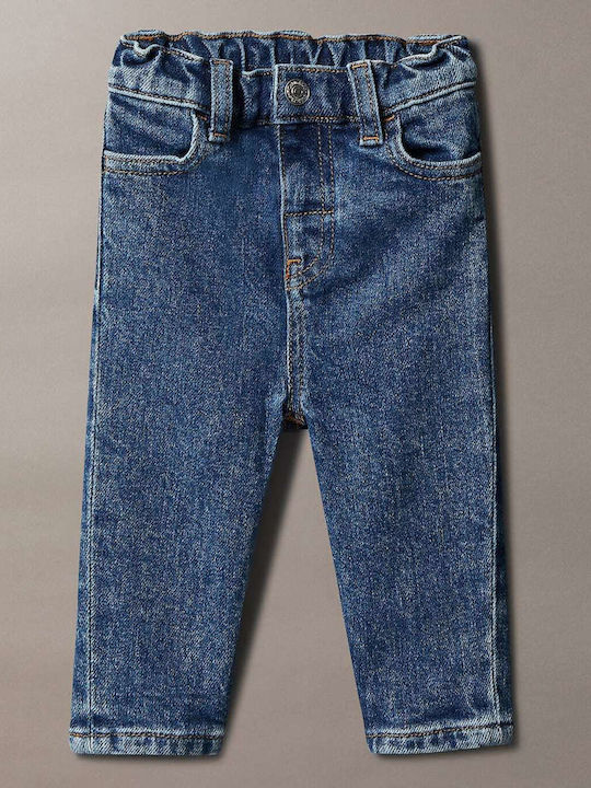 Calvin Klein Παιδικό Τζιν Παντελόνι Μπλε